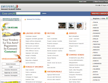 Tablet Screenshot of emisfero.it